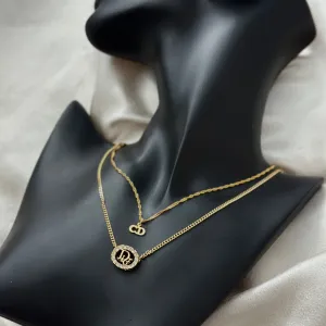 DIOR DAINTY STACK NECKLACE