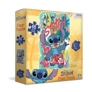 Disney Stitch 46 Pce Floor Puzzle