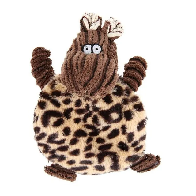 Dog Toys Squirrel Pet Toys Plush Puppy Chew Animals Squirrel Duck Shaped Squeak