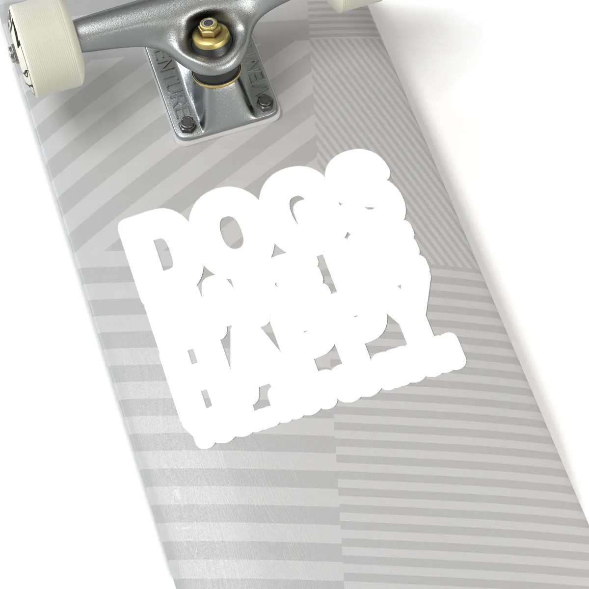Dogs Make Me Happy - Premium Sticker