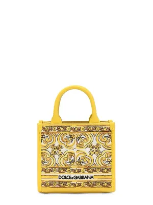 Dolce & Gabbana Top Handle Bag in Azulejos Giallo HG30B