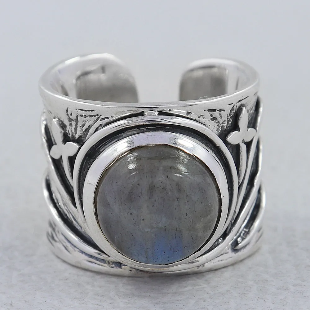 Dominican Republic Larimar Designer Rings