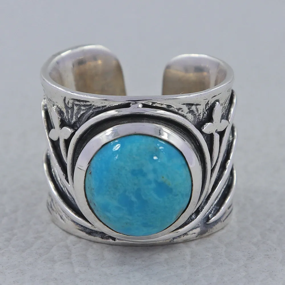 Dominican Republic Larimar Designer Rings