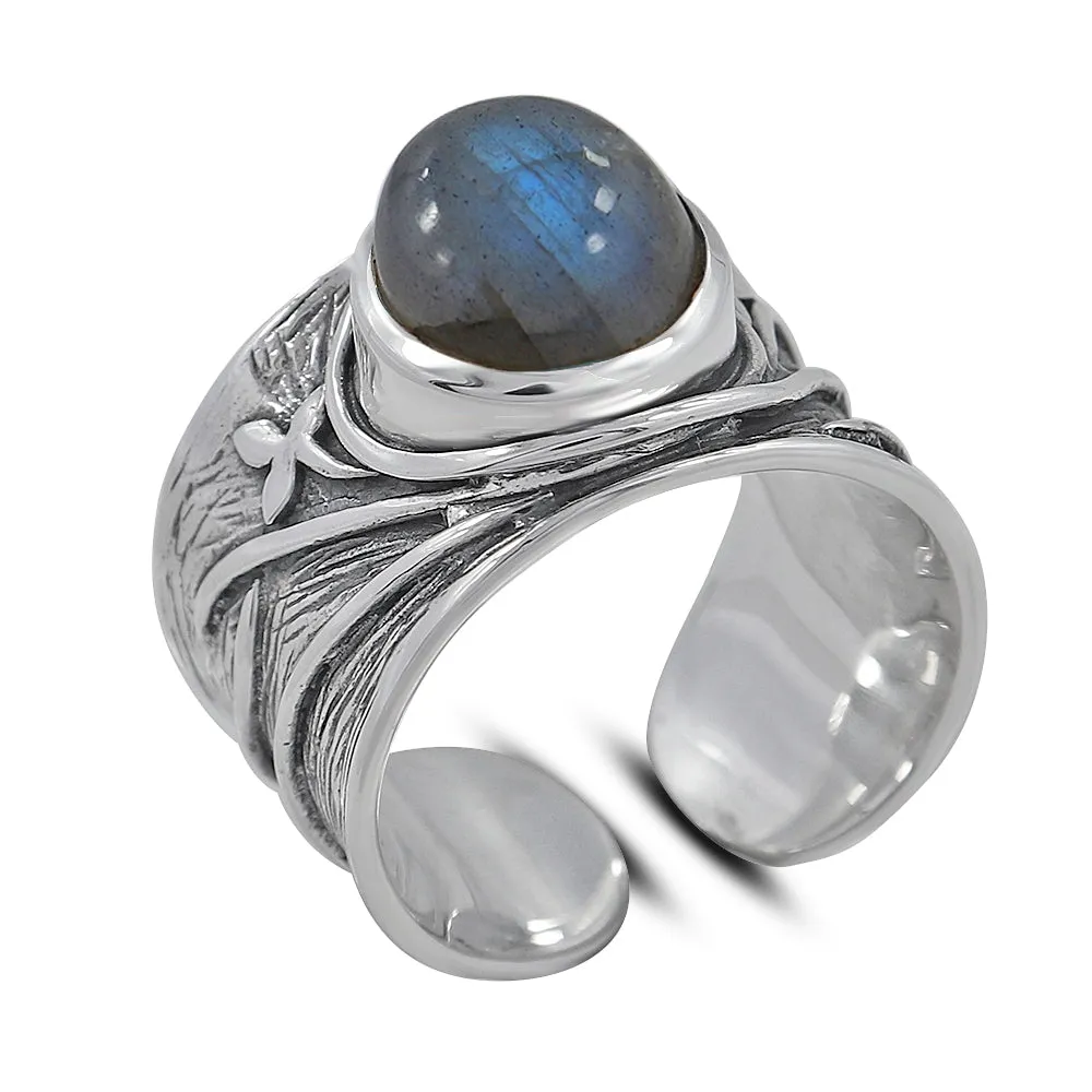 Dominican Republic Larimar Designer Rings