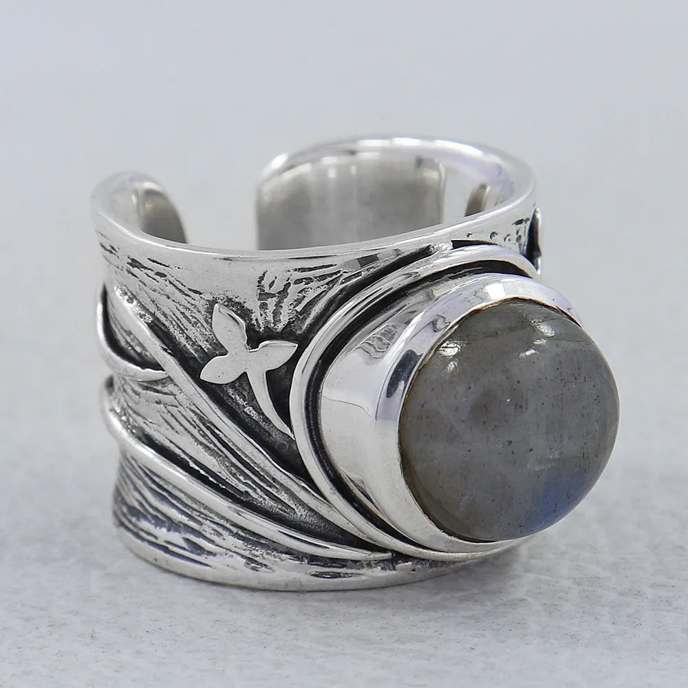 Dominican Republic Larimar Designer Rings
