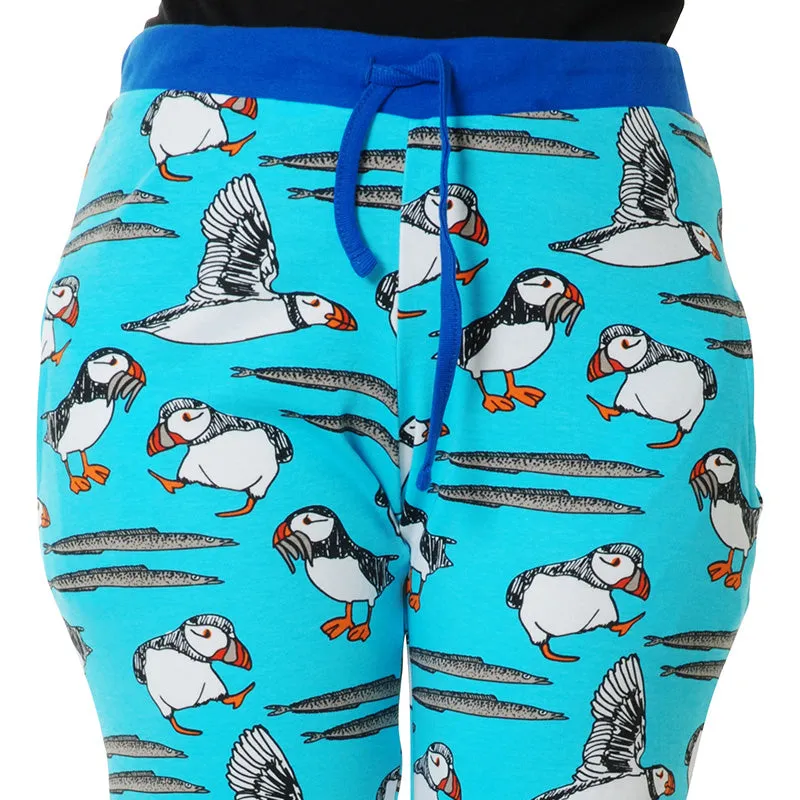 DUNS Sweden Adult Puffin Baggy Pants - Blue Atoll (Generous sizing)