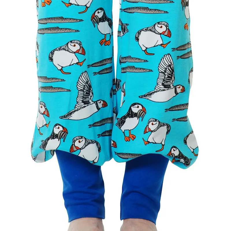 DUNS Sweden Adult Puffin Baggy Pants - Blue Atoll (Generous sizing)