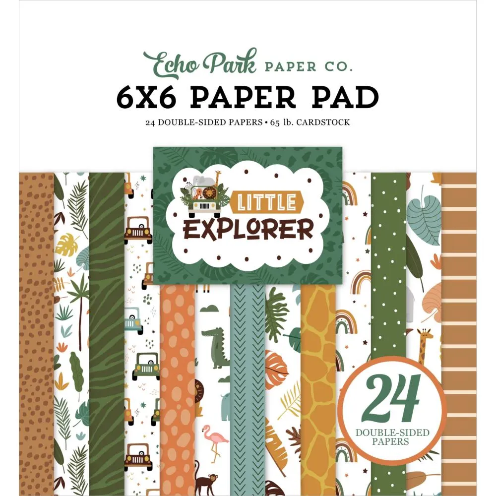 Echo Park 6x6 Paper  [Collection]  - Little Explorer