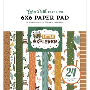 Echo Park 6x6 Paper  [Collection]  - Little Explorer