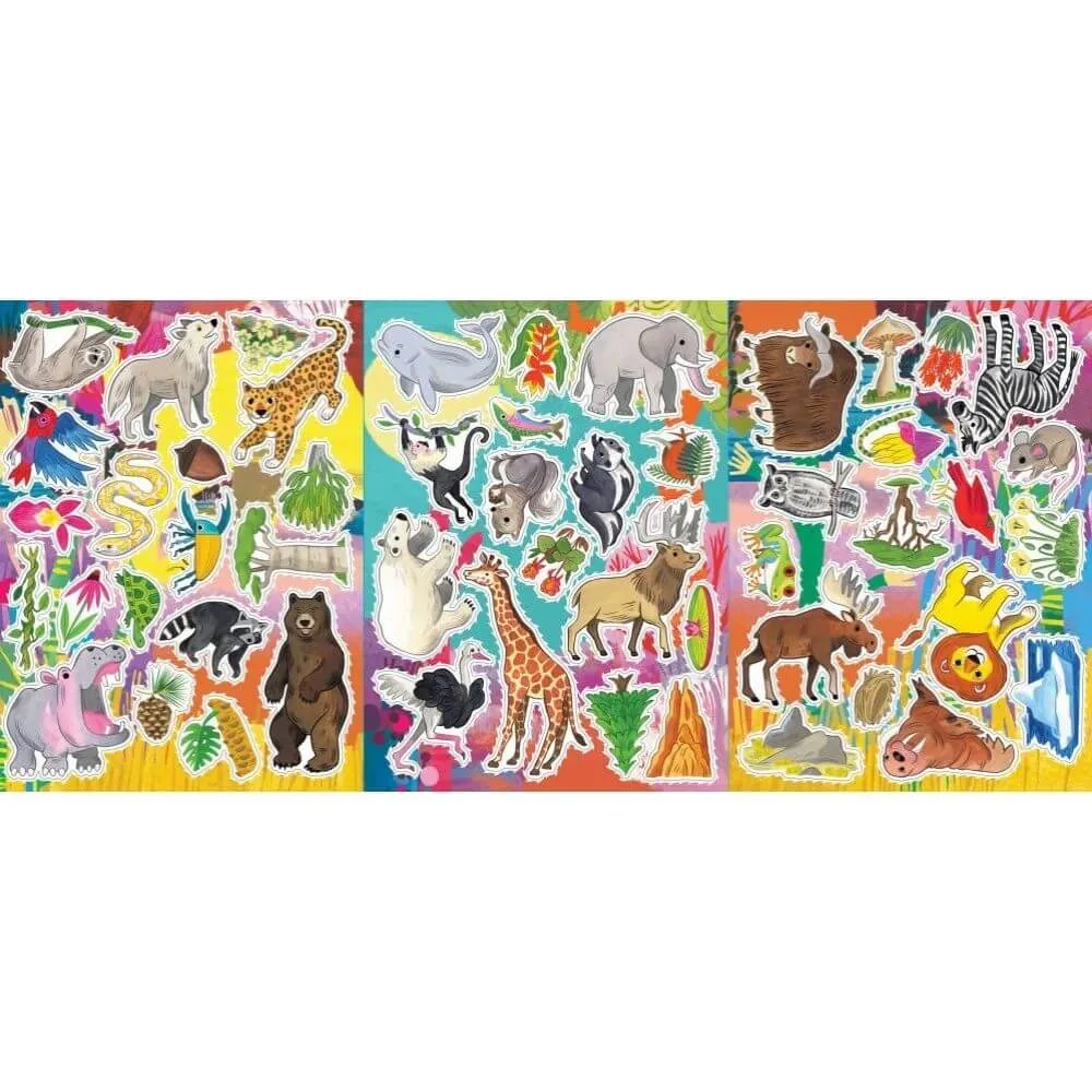 EeBoo Fold Out Colouring Book – Wild Things