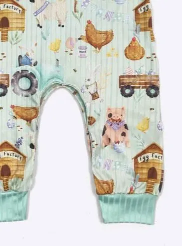 Egg Factory Romper