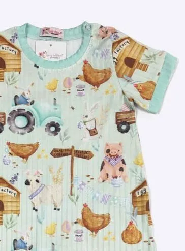 Egg Factory Romper
