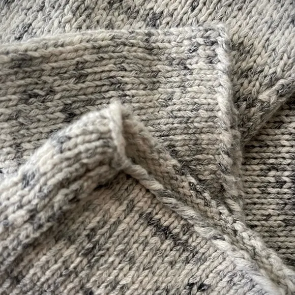 Eileen Fisher Timeless Marled Knit Sweater (L/G)