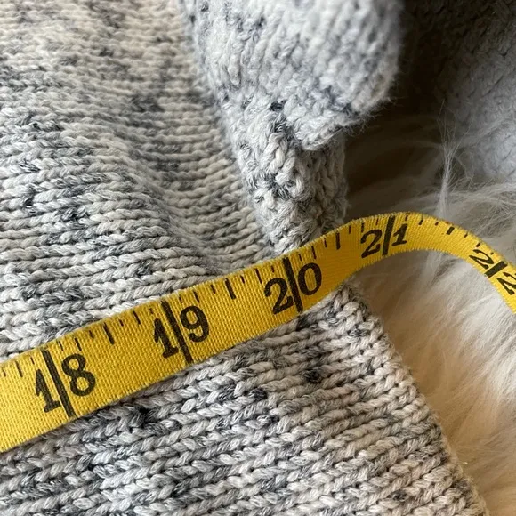 Eileen Fisher Timeless Marled Knit Sweater (L/G)