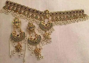 Elegant Choker Bridal Necklace #J4154