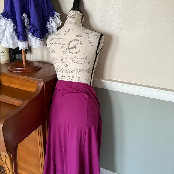 Elegant Maxi Modal Spandex Skirt NWT