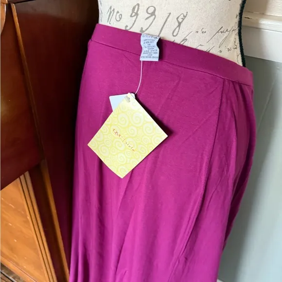 Elegant Maxi Modal Spandex Skirt NWT