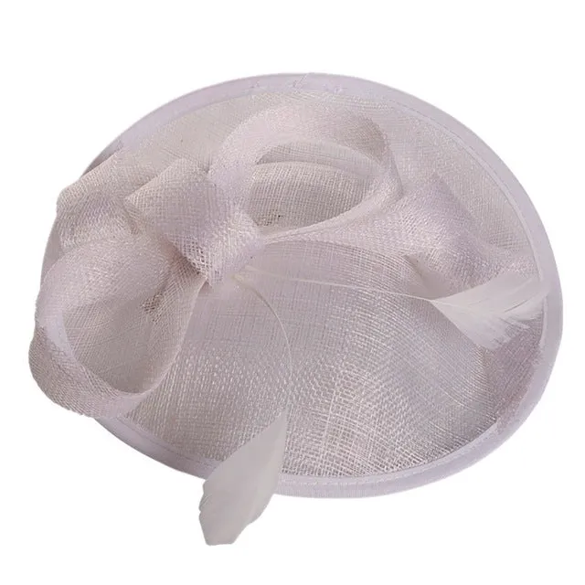 Elegant Mesh Disc Party Hair Clip
