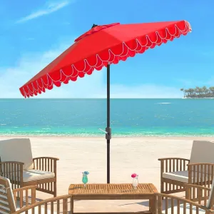 Elegant Valance 9ft Auto Tilt Umbrella