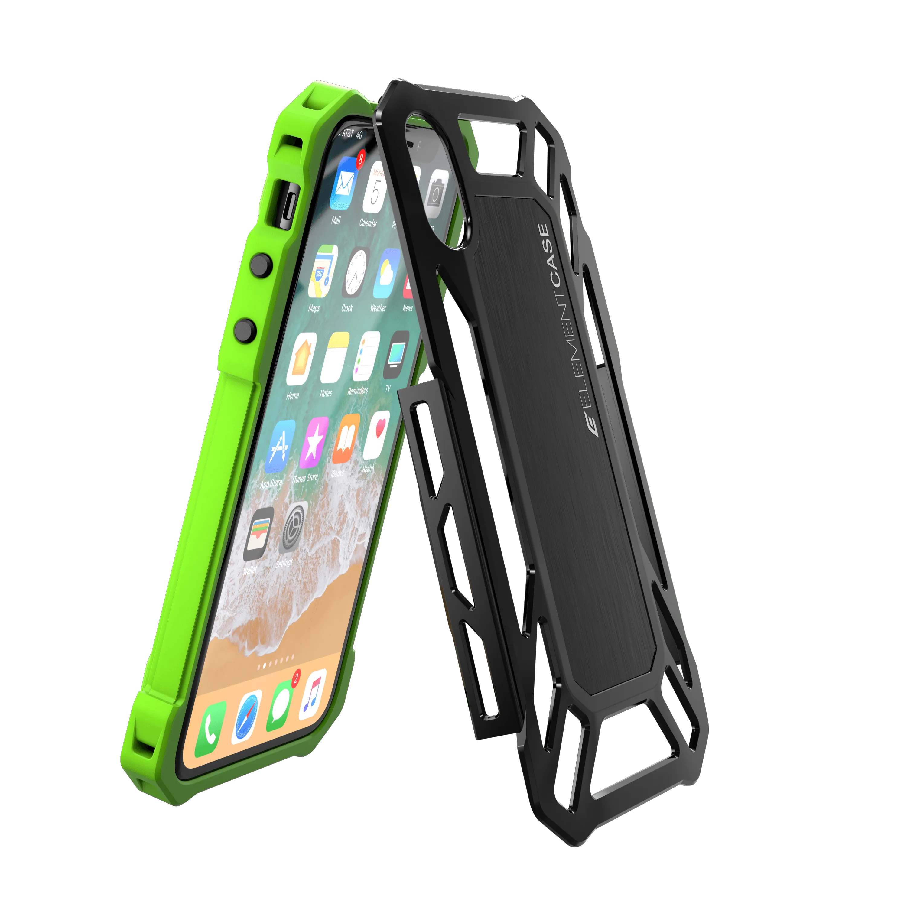 Element Case ROLL CAGE MIL-SPEC Rugged Case for iPhone X/XS