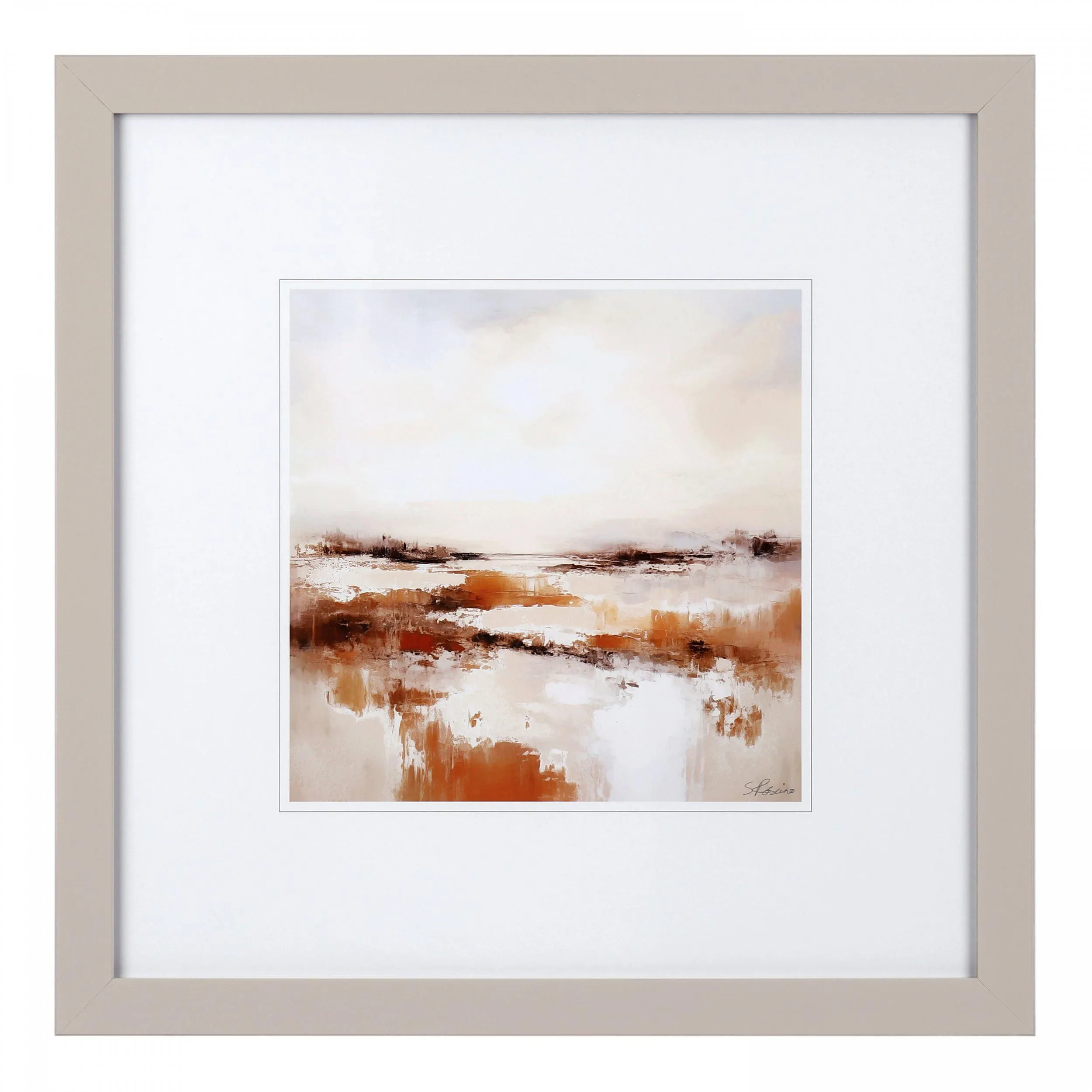 Elevated | Framed Glazed Artwork