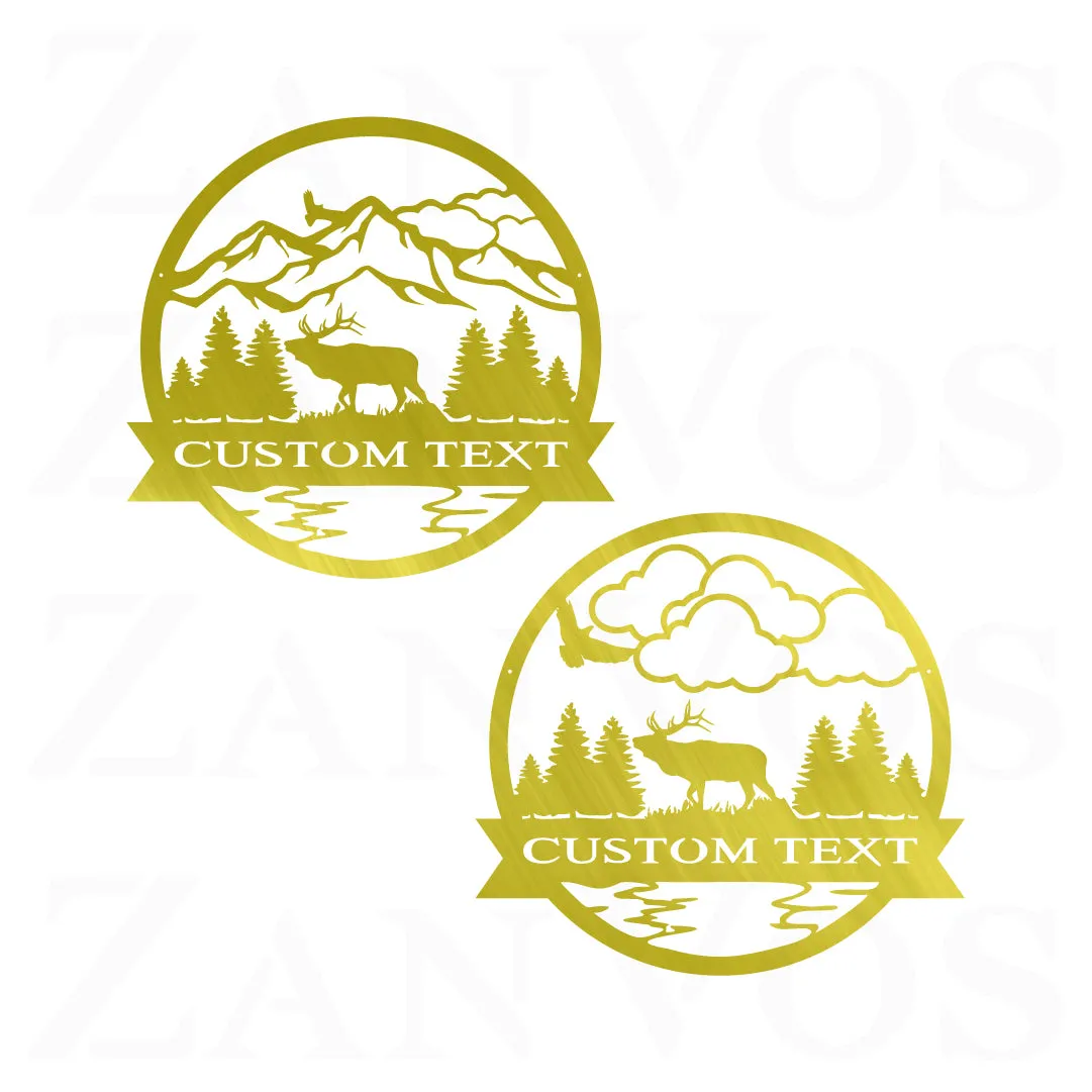 Elk Outdoor Monogram