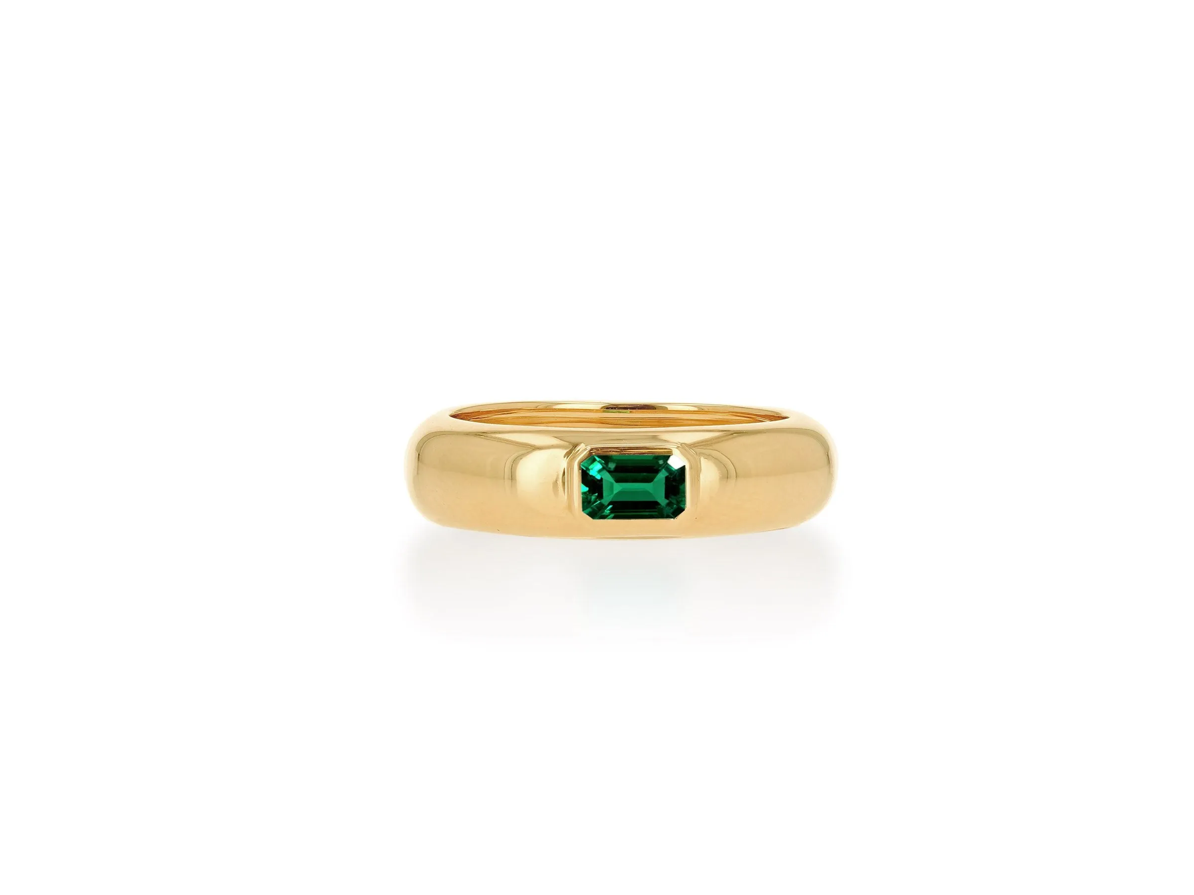 Emerald Dome Ring
