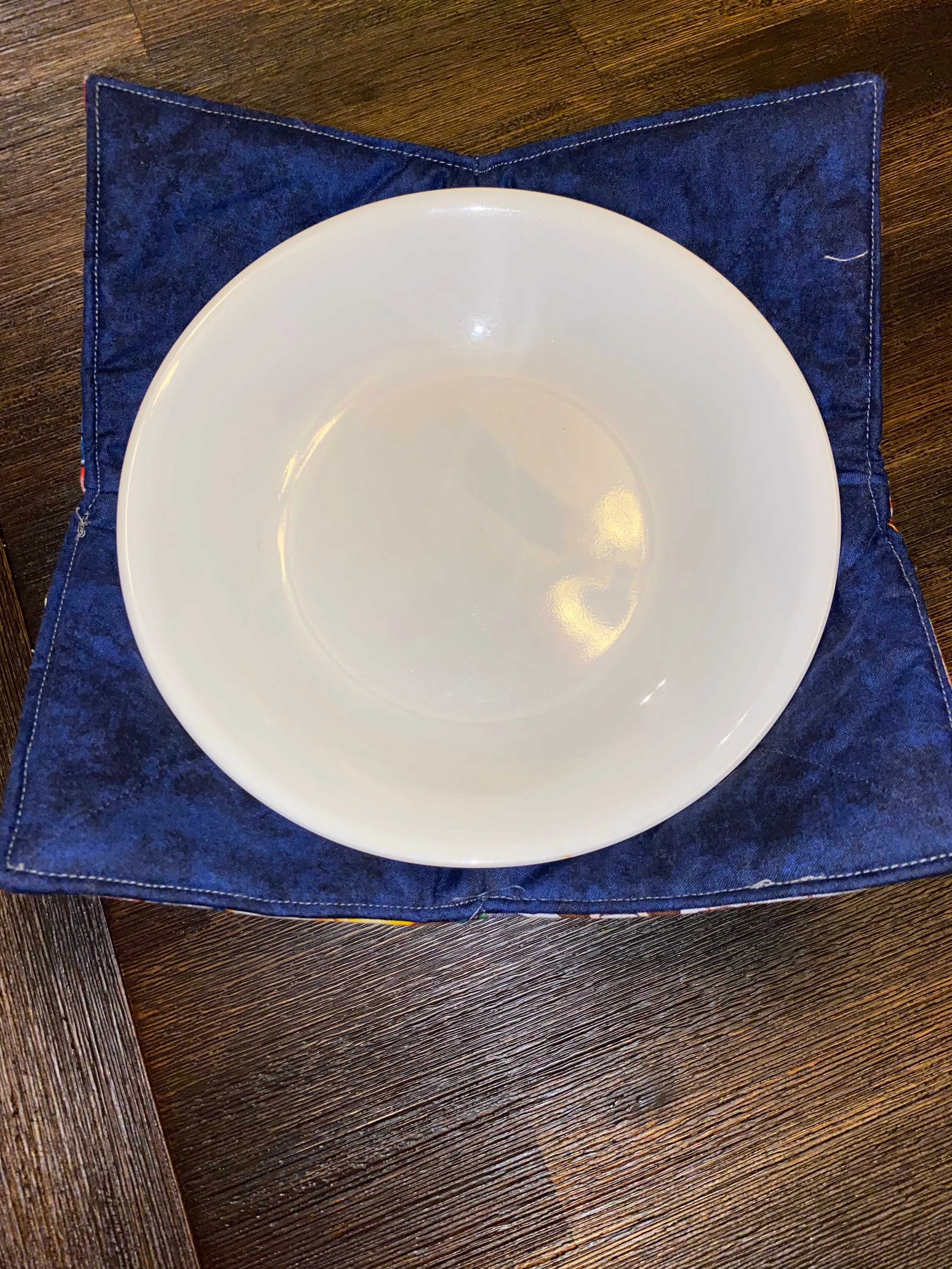 Emoji/Navy Large (28oz) Bowl Cozy