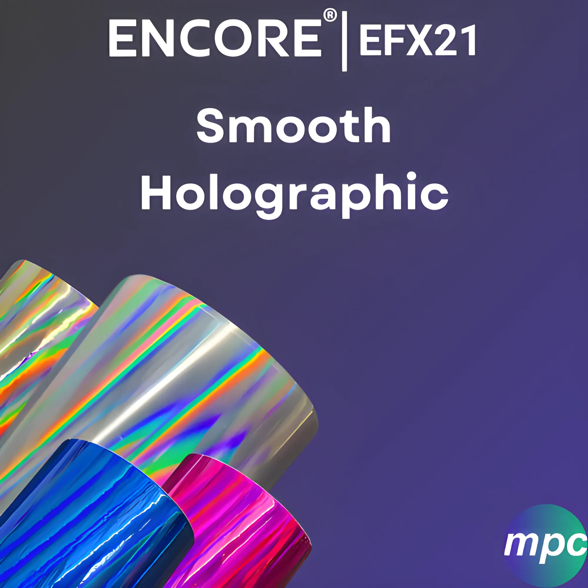 Encore® EFX21 Holographic Adhesive Vinyl