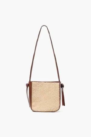 Espresso and Shearling Mackenzie Bag