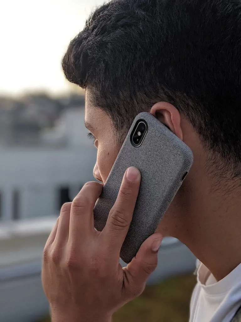 Etui Elegant Cloth Case - iPhone XS Max - Szary