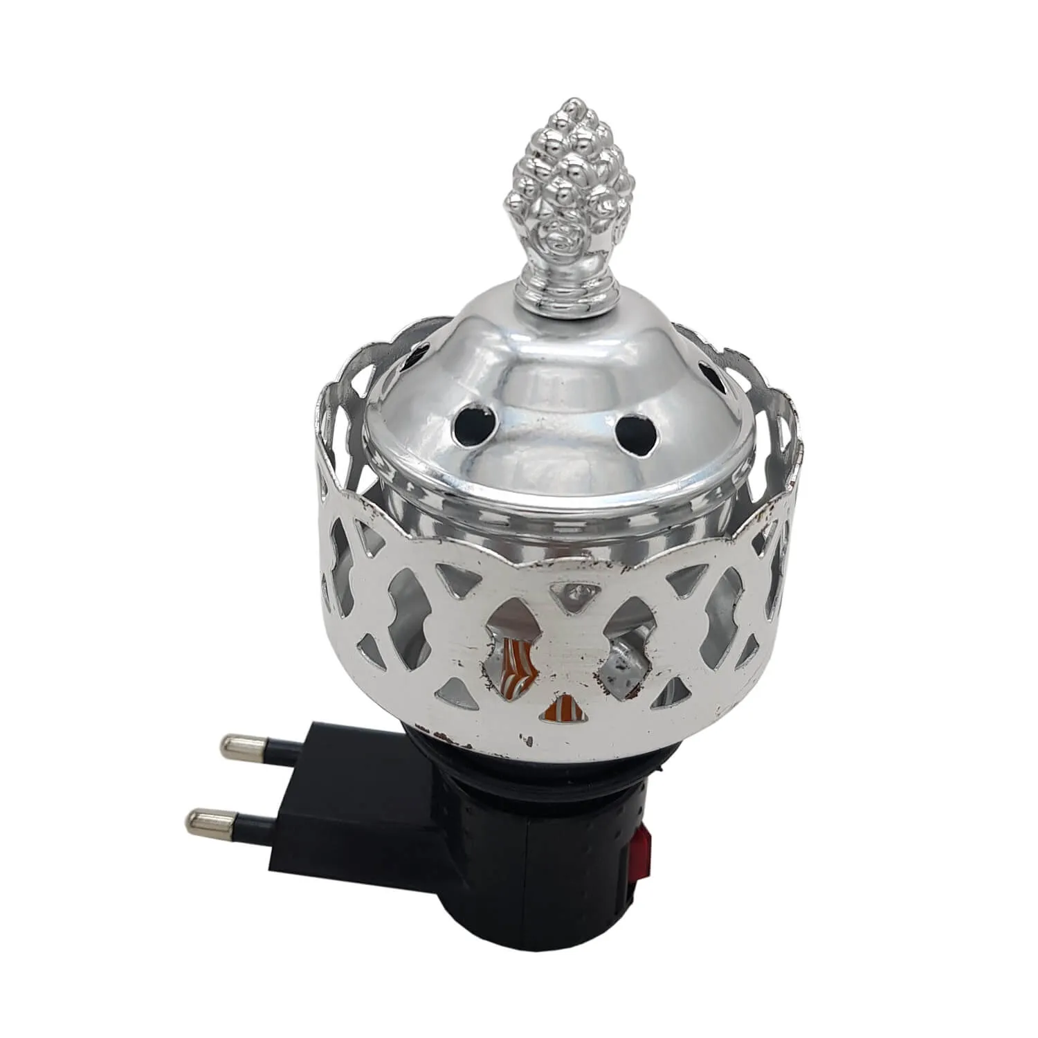 Exclusive Electrical Bakhoor Burner Silver