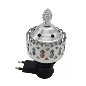 Exclusive Electrical Bakhoor Burner Silver