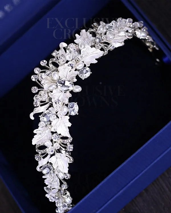 Exclusive Flower Crystal Tiara