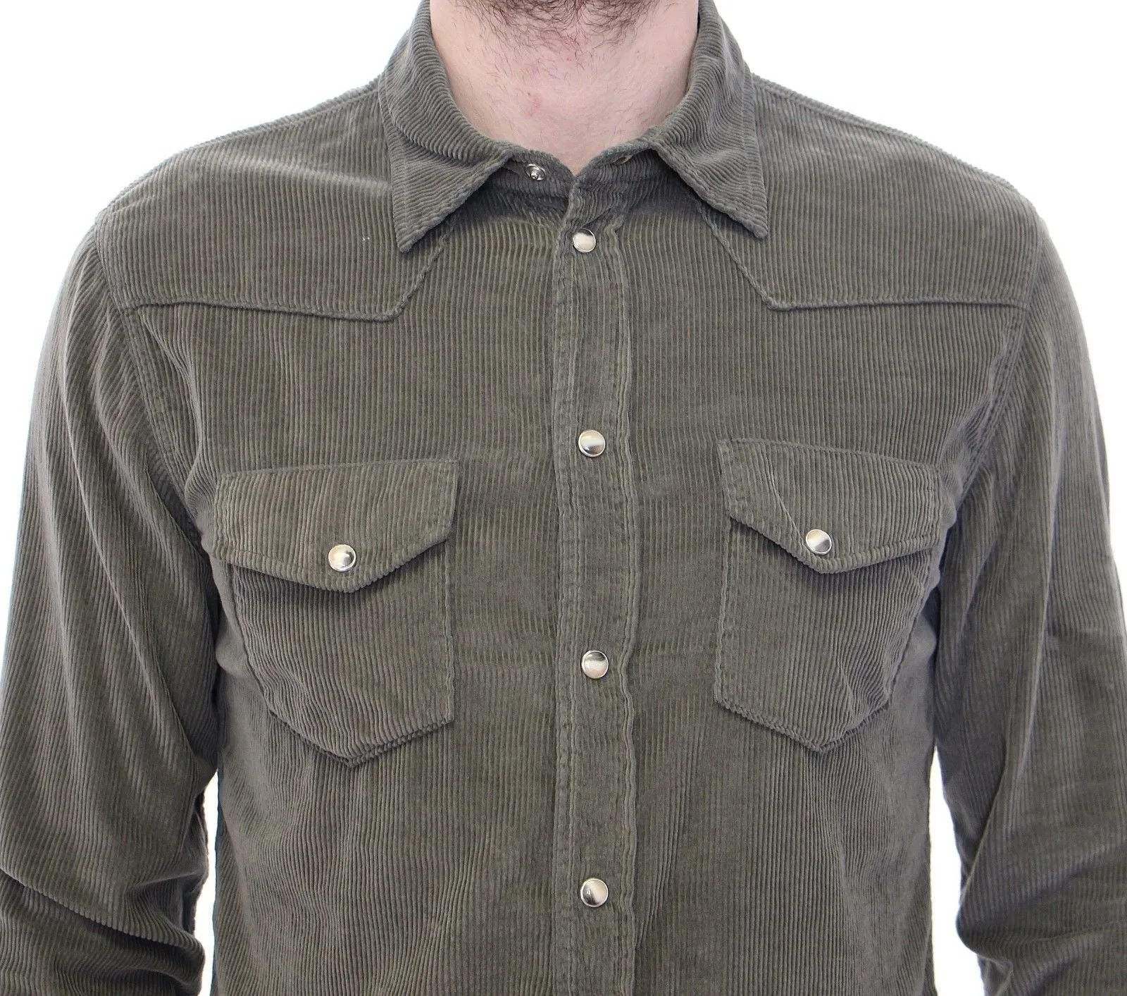 Exclusive Green Manchester Sicilia Casual Shirt