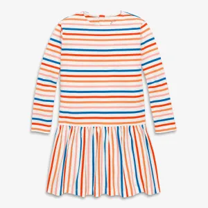Explorer Dress In Multi Stripe