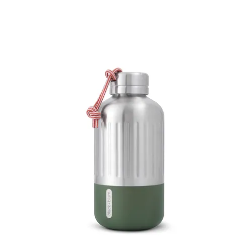 Explorer Thermo bottle Black Blum Small 650 ml Oliv BAM-EIWB-S010
