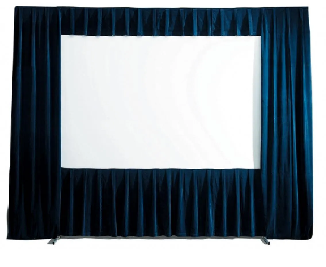 FAST FOLD SCREEN & BLACK DRESS KIT | 7' X 10'