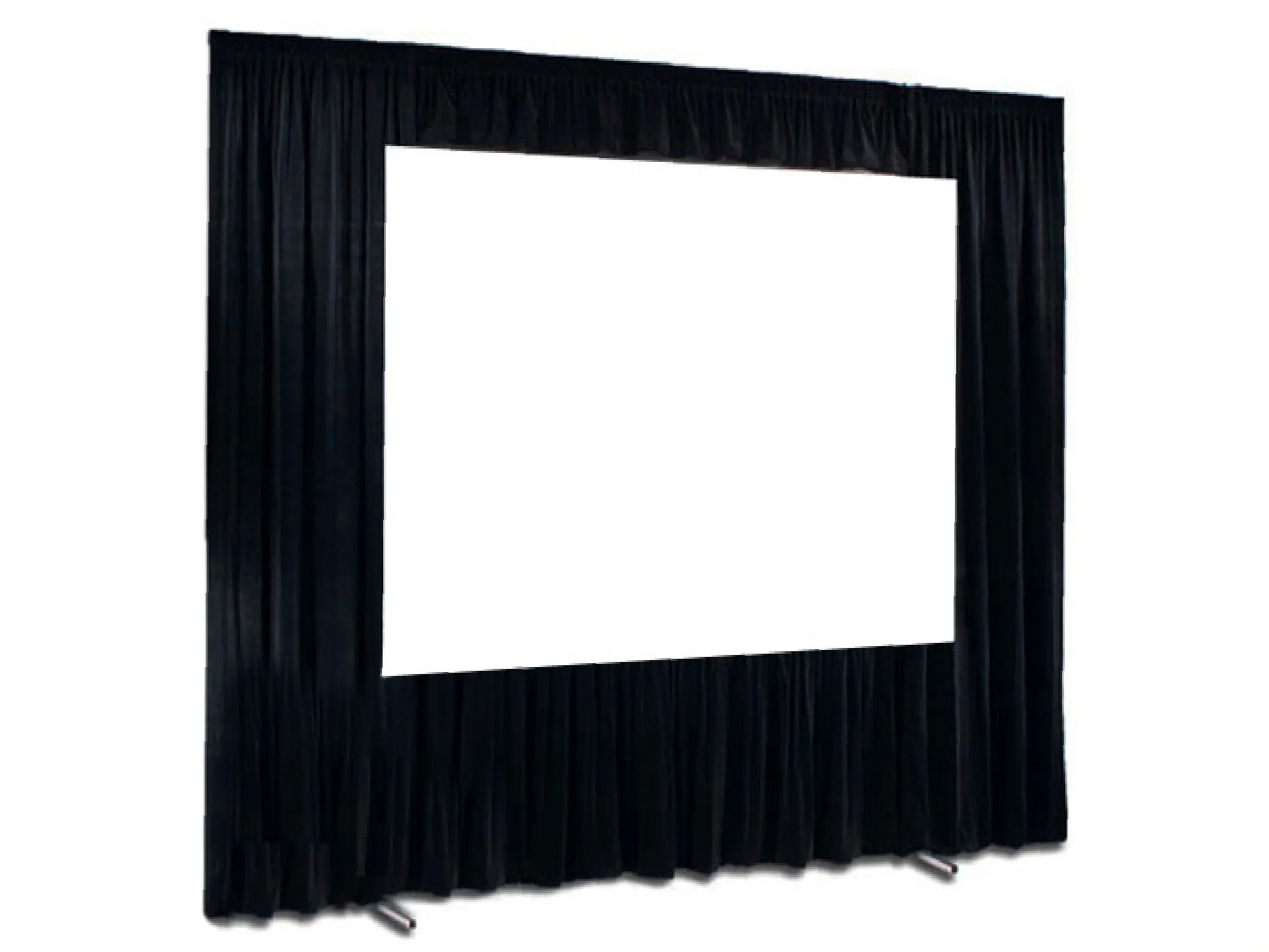 FAST FOLD SCREEN & BLACK DRESS KIT | 7' X 10'