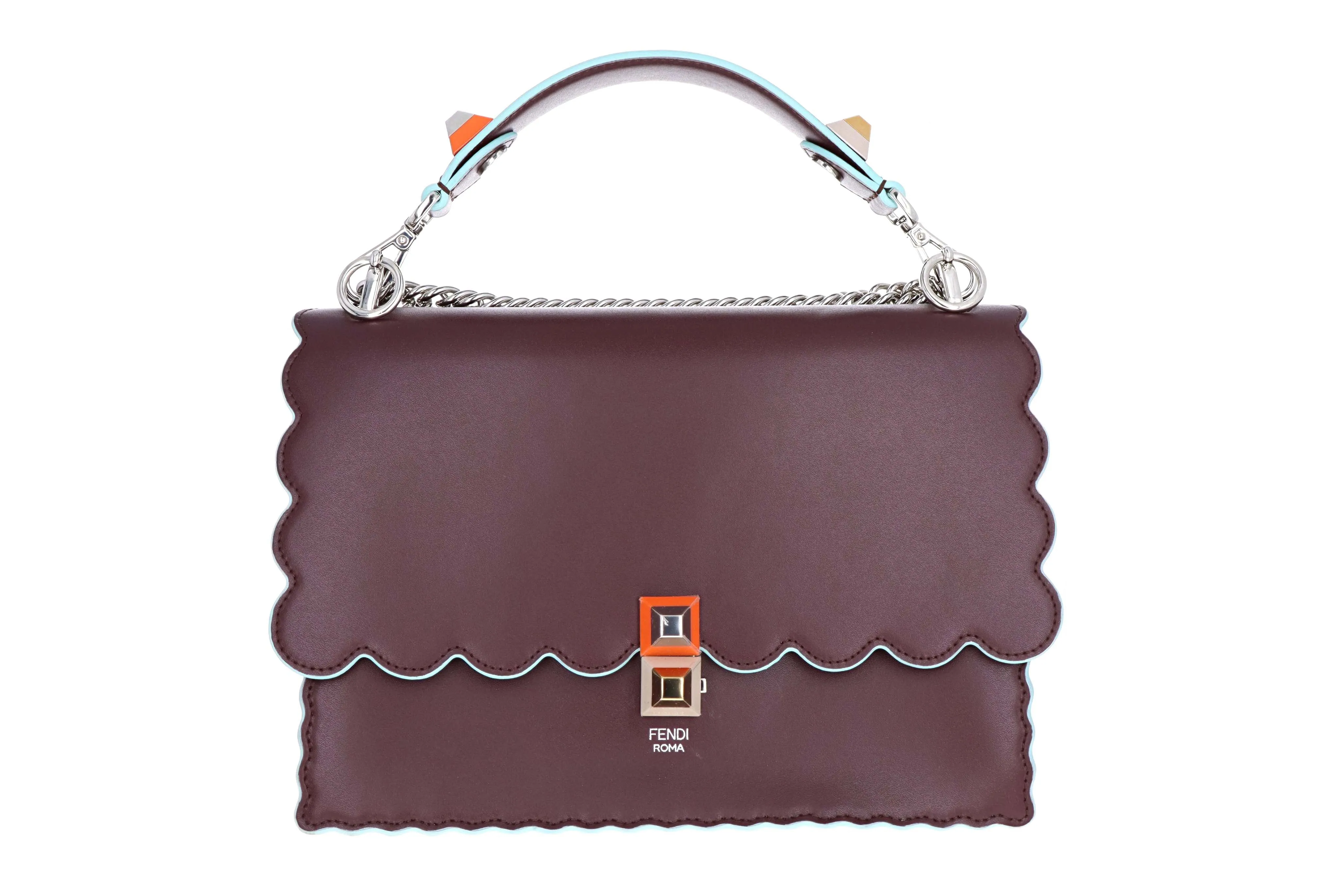 Fendi Scalloped Kan Bag