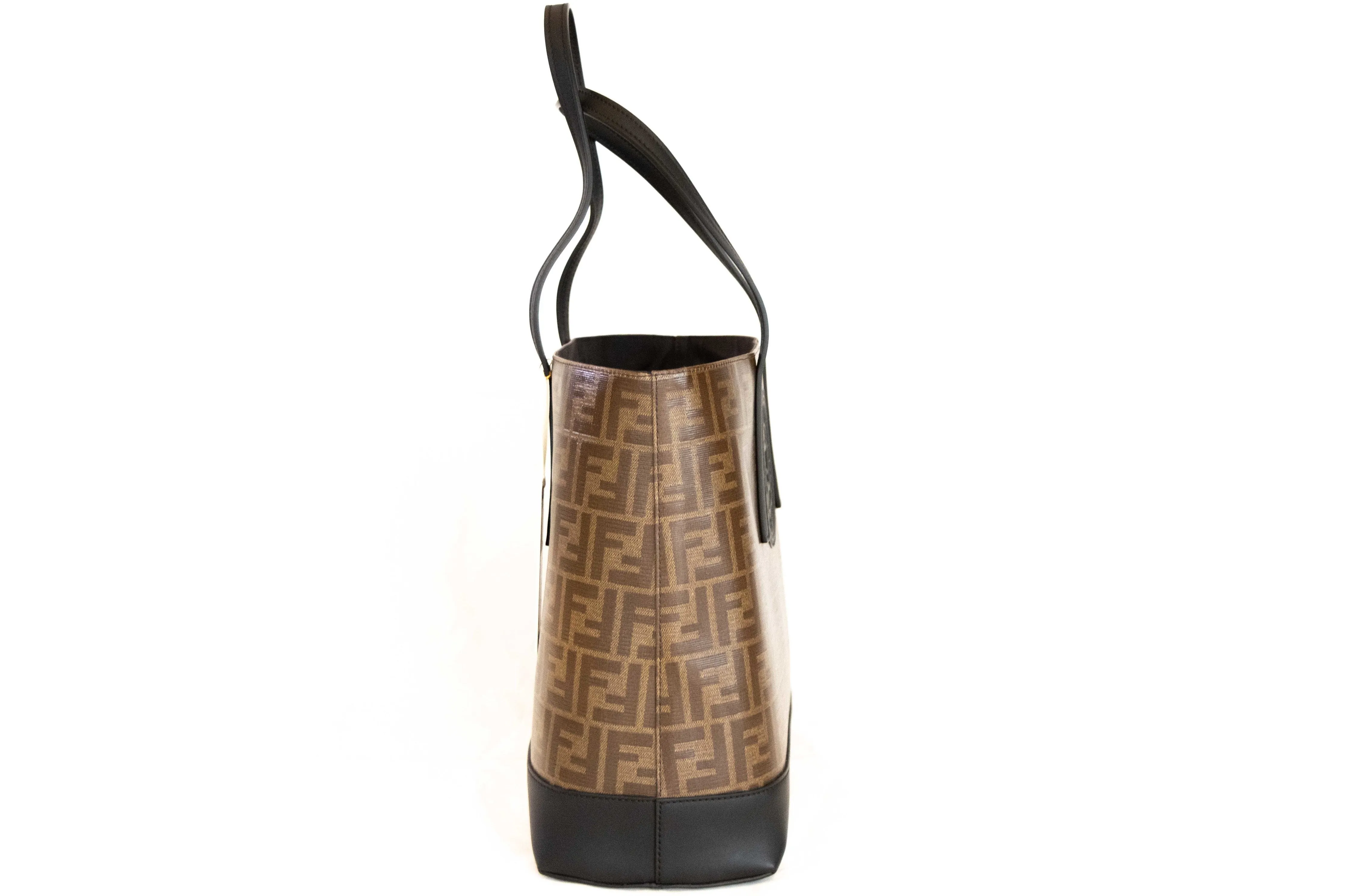 Fendi Zucca Coated Canvas Shopping Tote