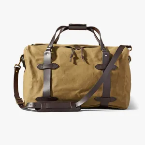FILSON MEDIUM RUGGED TWILL DUFFLE BAG - TAN