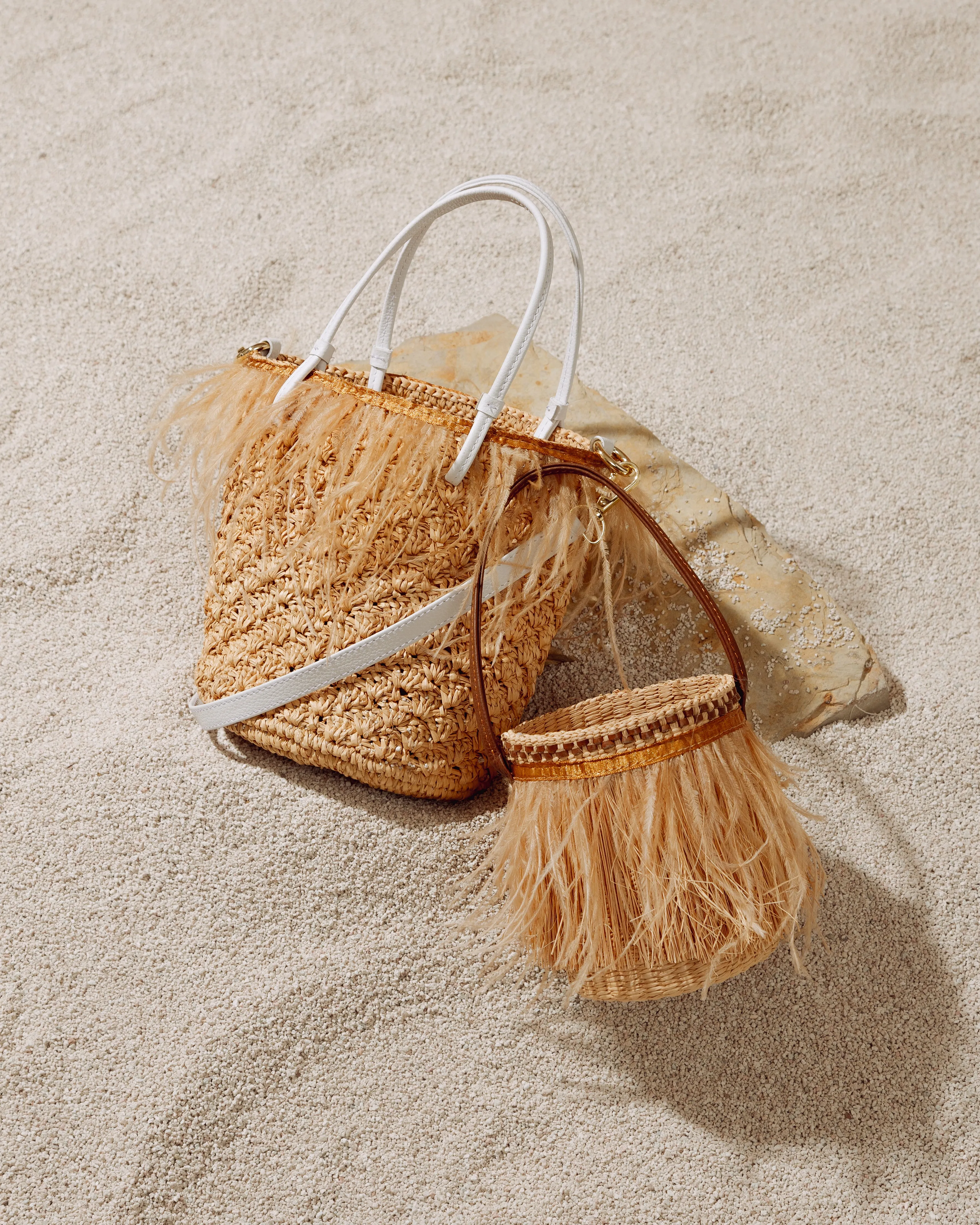 Frayed Mini Bucket