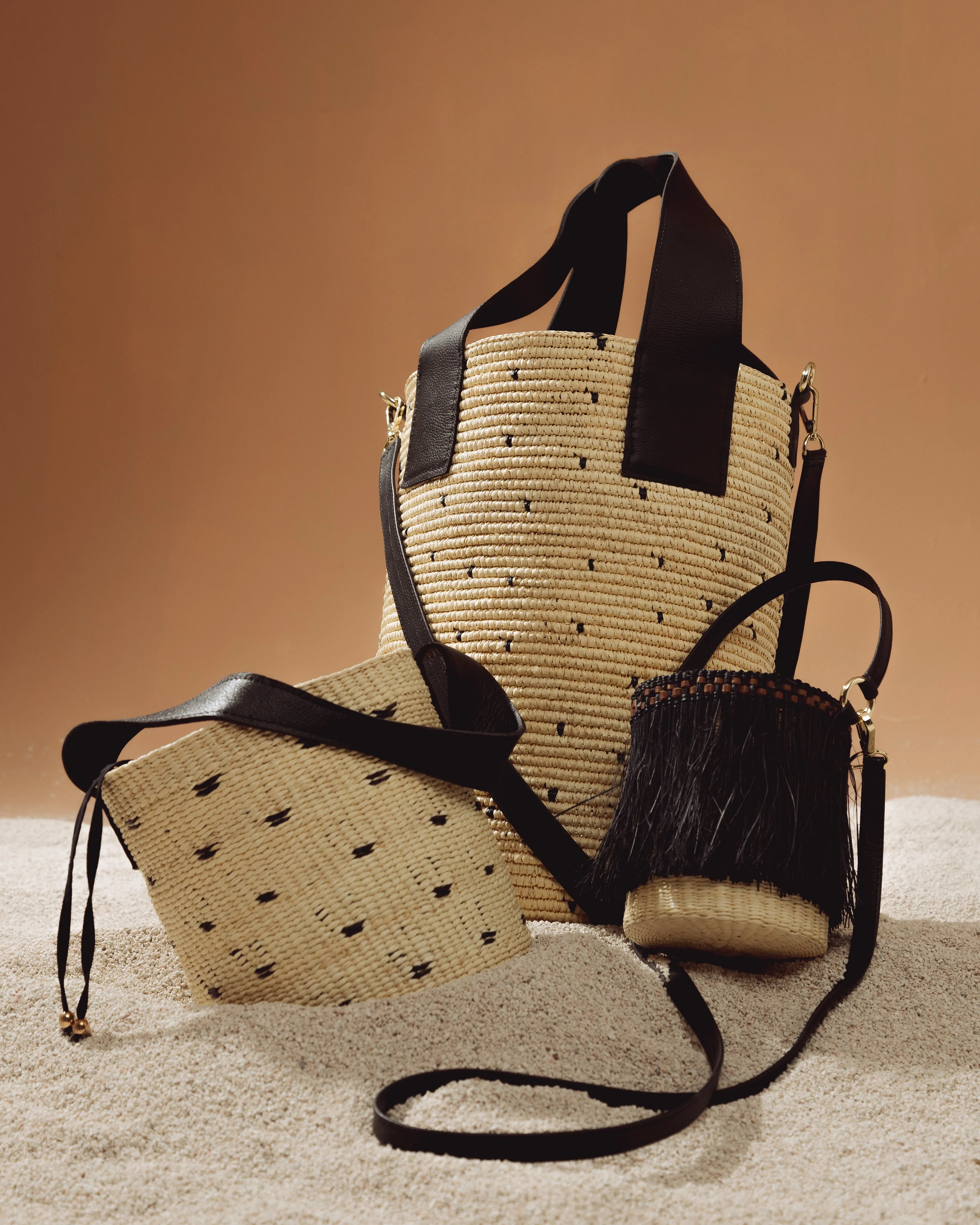 Frayed Mini Bucket