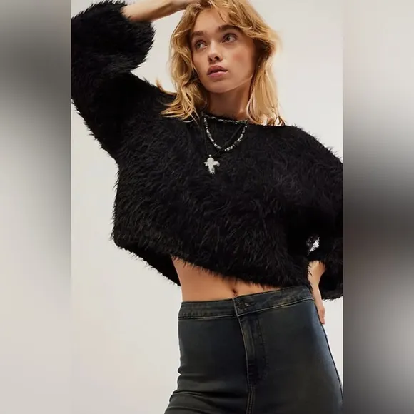 Free people Flurry Sweater - Violet Frost