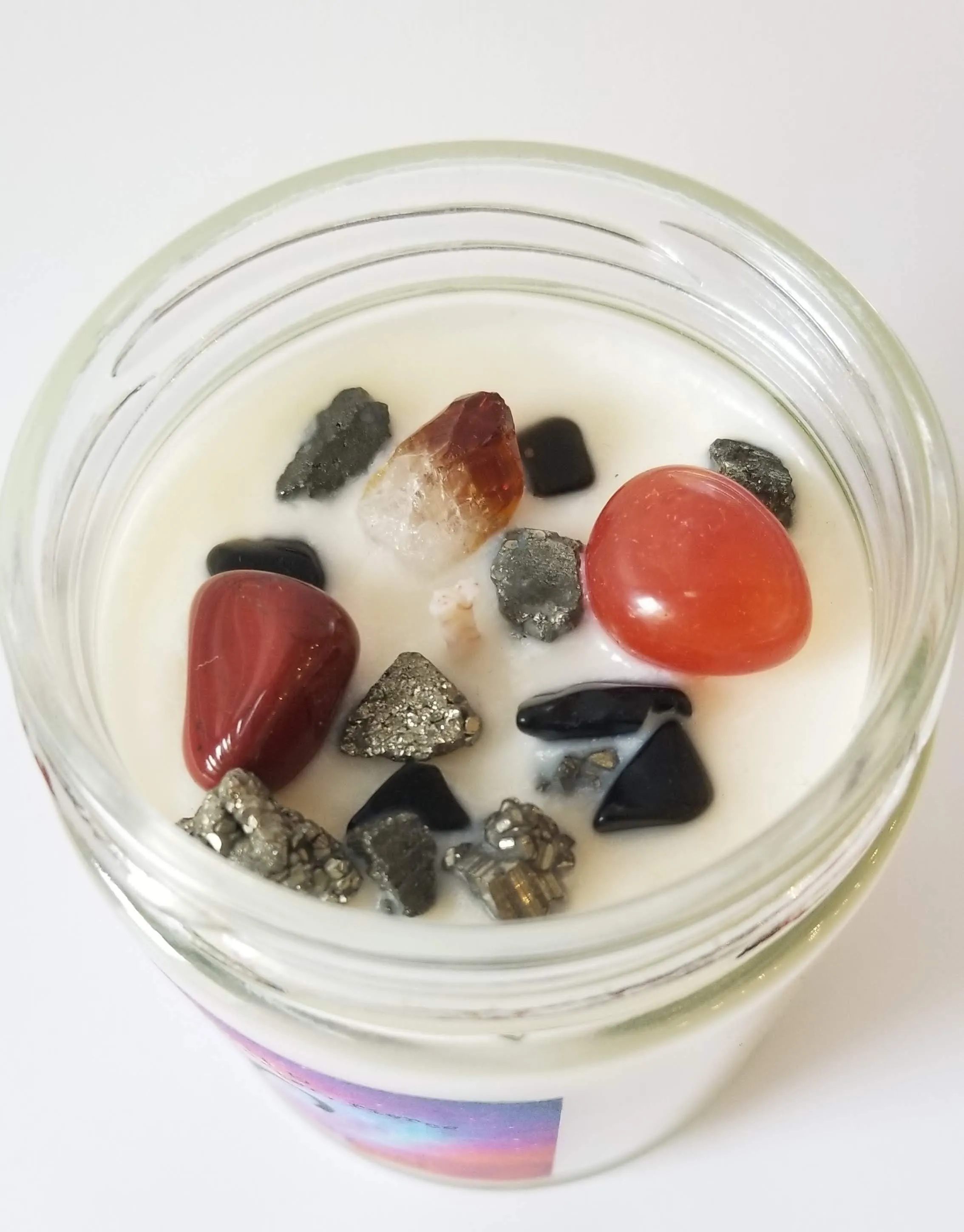Freedom Rocks Crystal Zodiac Candles