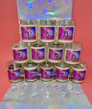 Freedom Rocks Crystal Zodiac Candles