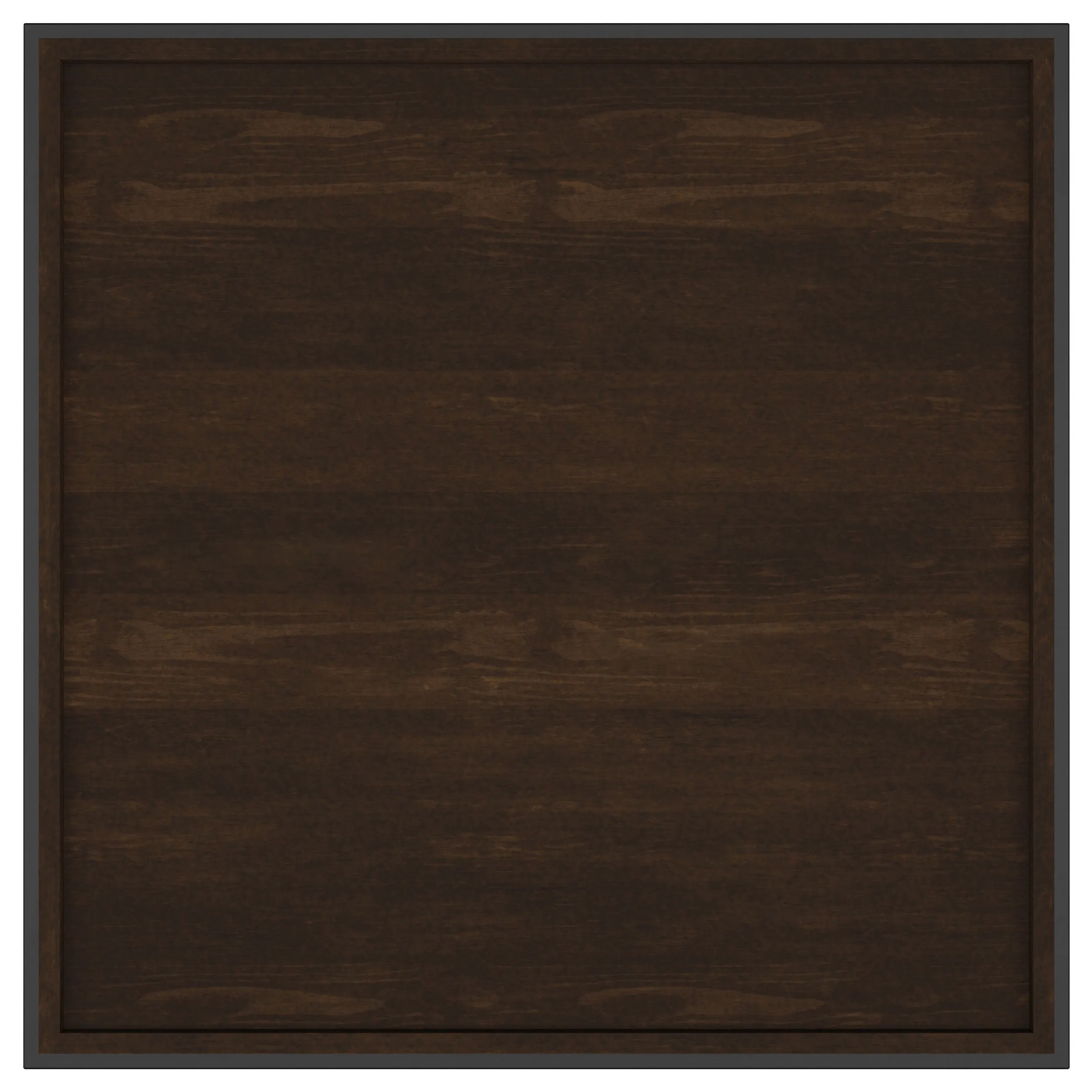 Fulton 30-inch Square Mango Wood Coffee Table Dark Brown