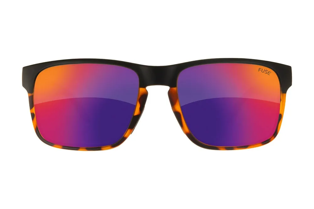 Fuse Prescription Egmont Sunglasses | Matte Black Tortoise Fade