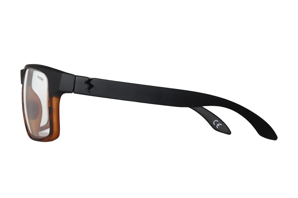 Fuse Prescription Egmont Sunglasses | Matte Black Tortoise Fade